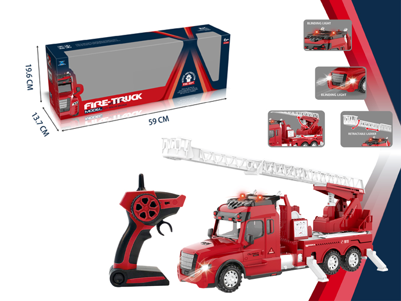 2.4G R/C Fire Ladder Truck
