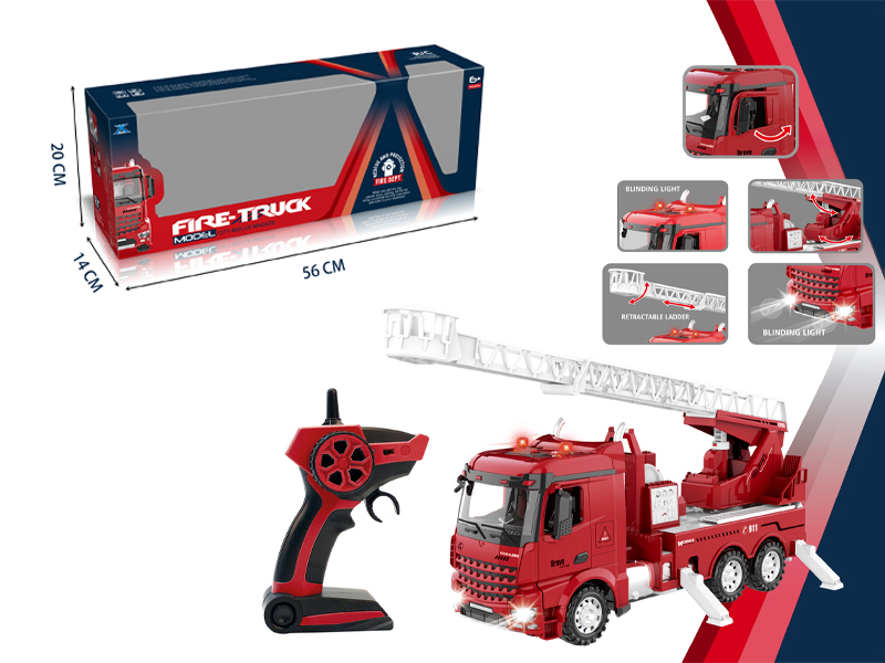 2.4G R/C Fire Ladder Truck