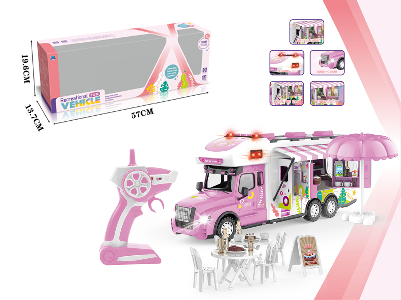 2.4G R/C Pink Motor Home