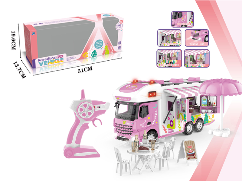 2.4G R/C Pink Motor Home