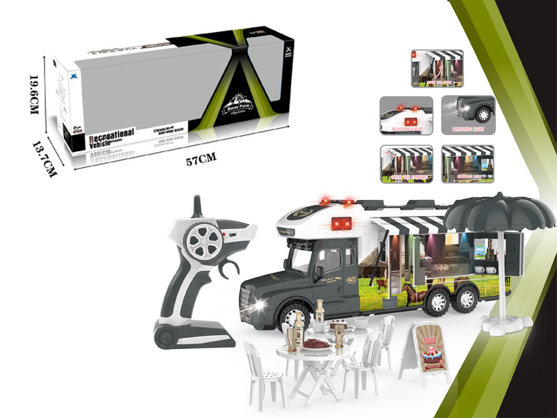 2.4G R/C Dark Gray Motor Home