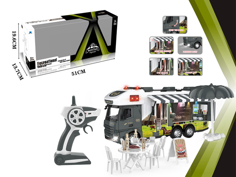 2.4G R/C Dark Gray Motor Home