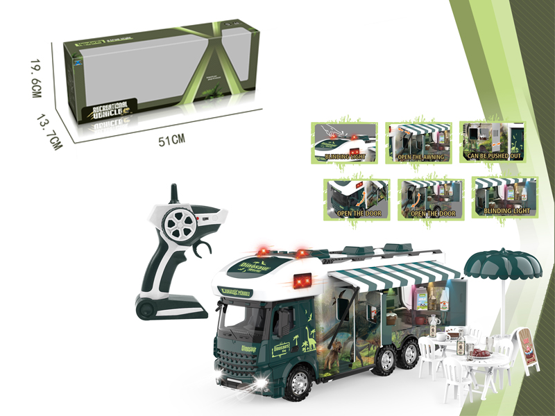 2.4G R/C Green Motor Home