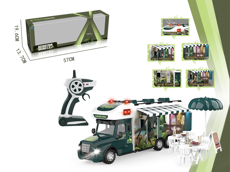 2.4G R/C Green Motor Home