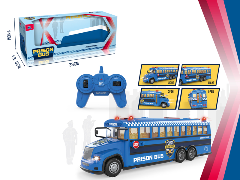 2.4G R/C Prisoner Bus