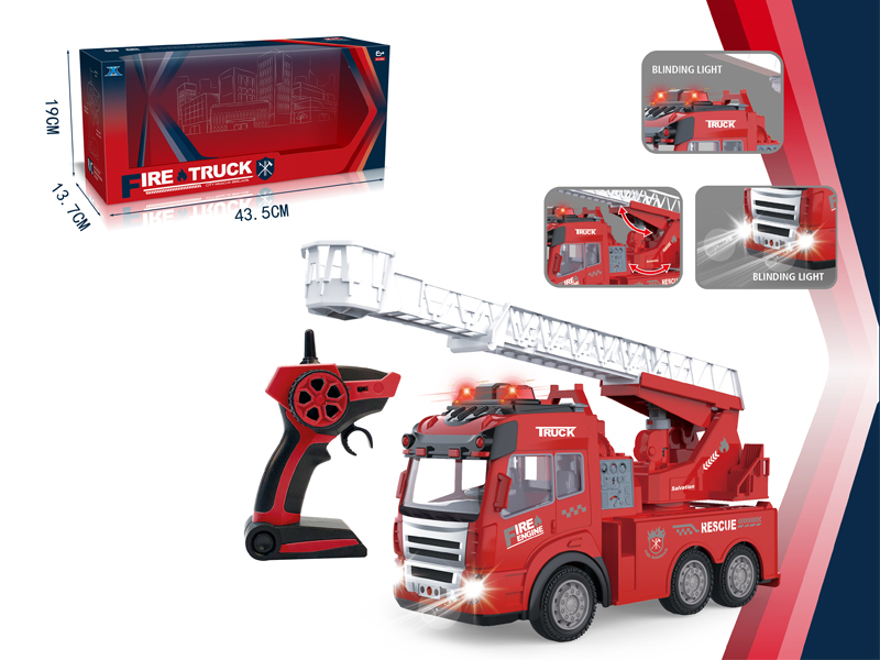 2.4G R/C Fire Ladder Truck