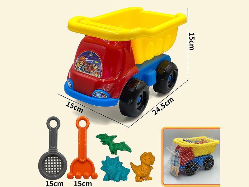 Beach Toy Engineering Truck Set