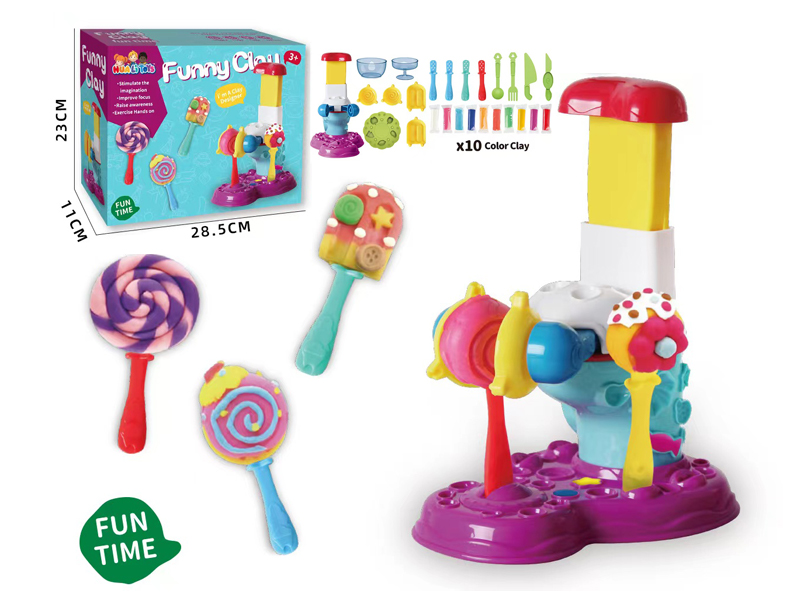 Candy Machine Colored Clay Toy