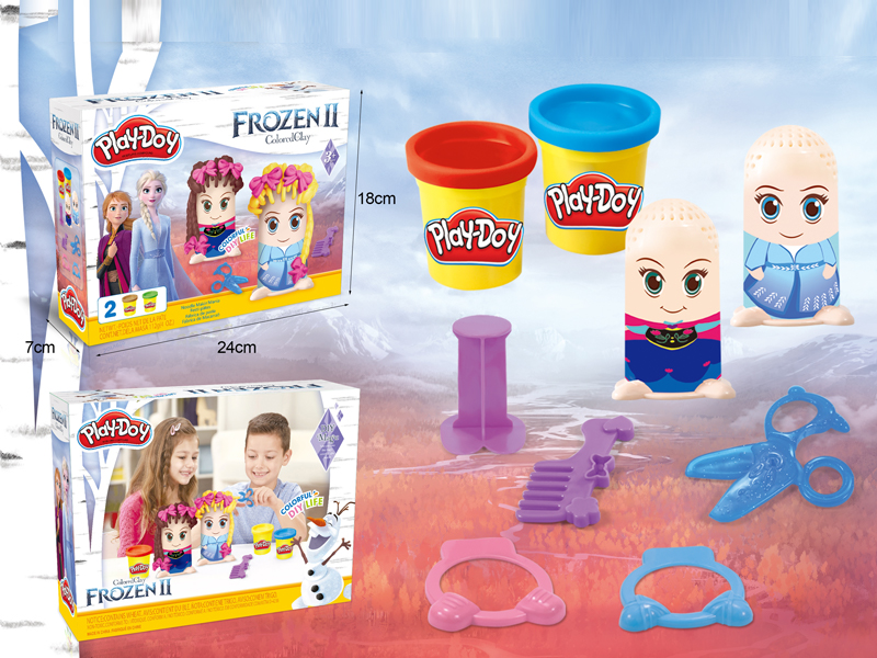 Hair Salon Colored Clay Toy