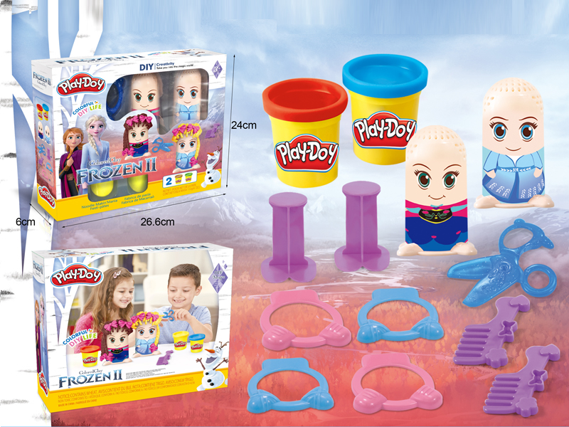 Hair Salon Colored Clay Toy