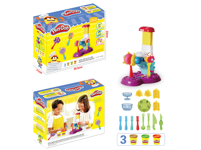 Candy Machine Colored Clay Toy