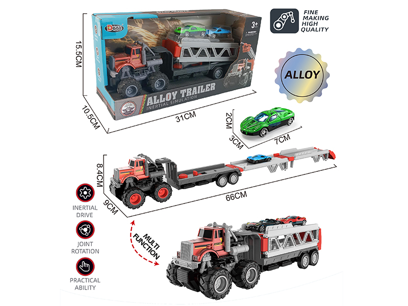 Inertia Transformable Folding Alloy Truck(With Ejection Function)