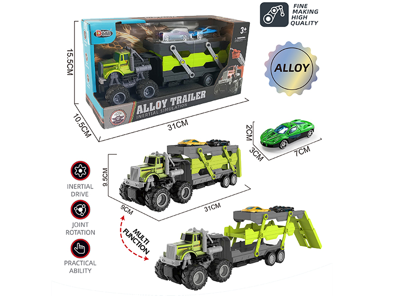 Inertia Transformable Alloy Truck