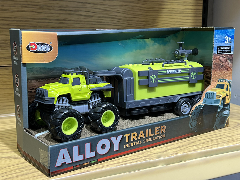 Friction Alloy City Series Sprinkler Truck