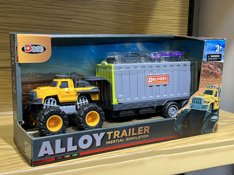 Inertia Transformable Alloy Container Truck