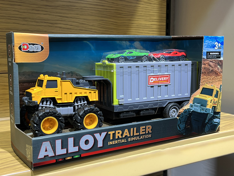 Inertia Transformable Alloy Container Truck