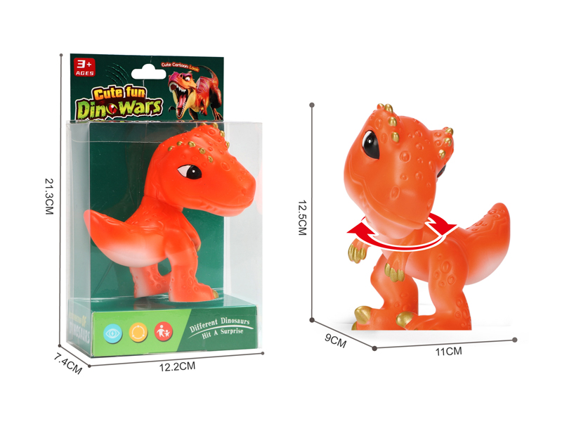 Vinyl Cartoon Velociraptor