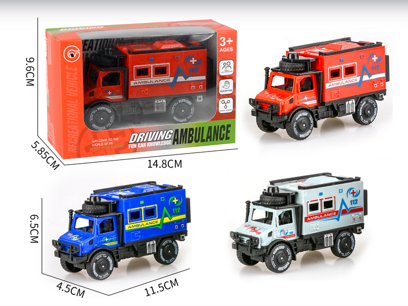 Friction Single Row Unimog Ambulance