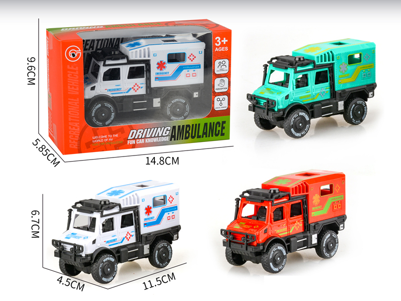 Friction Double Row Unimog Ambulance