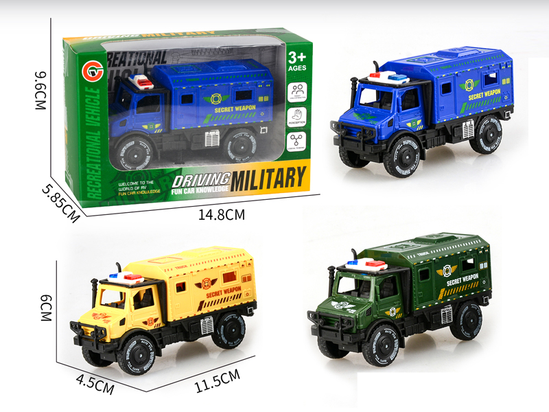 Friction Single Row Unimog Military Vehicle