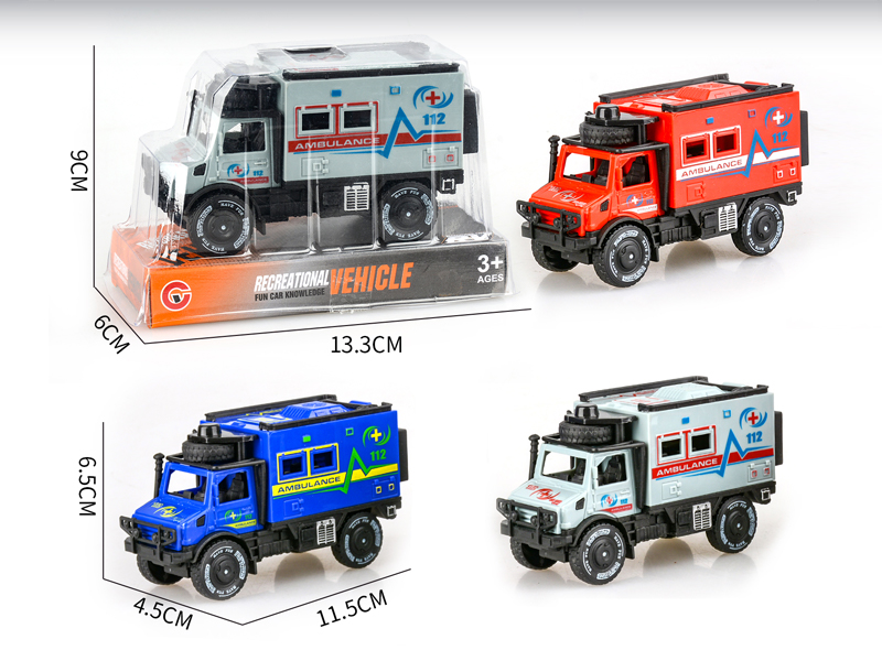 Friction Single Row Unimog Ambulance