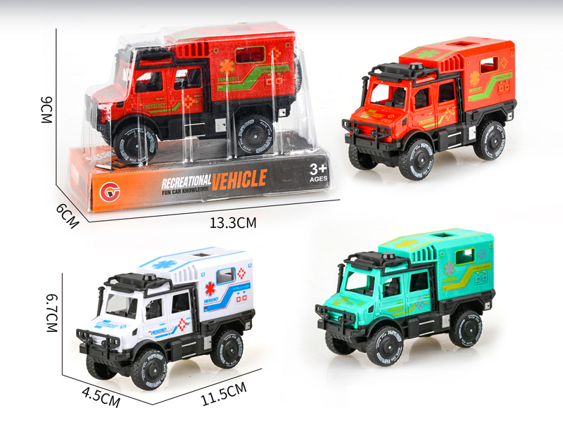 Friction Double Row Unimog Ambulance