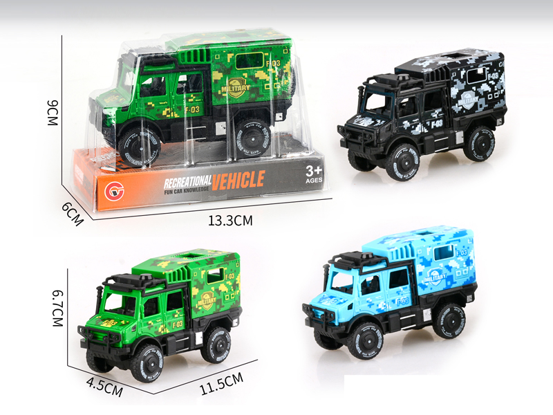 Friction Double Row Unimog Military Vehicle