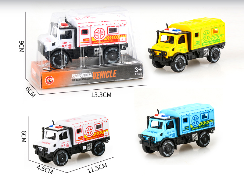 Friction Single Row Unimog Ambulance