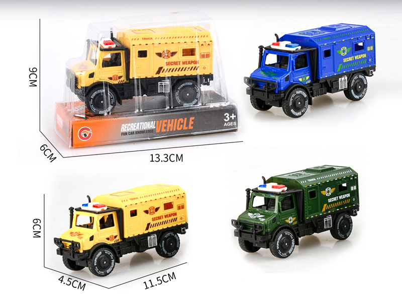 Friction Single Row Unimog Military Vehicle