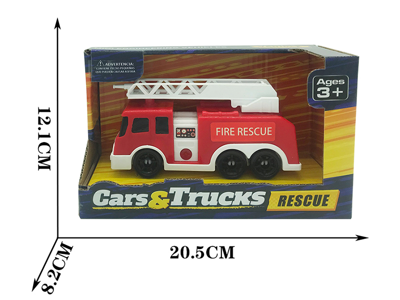 Slide Fire Engine With Sound And Lights