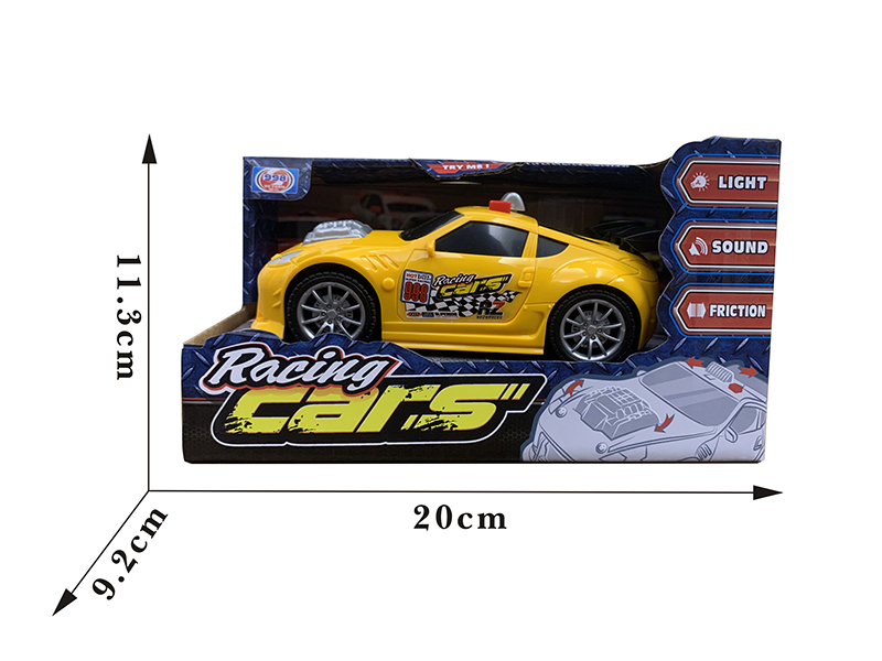 Friction Car With Sound And Lights