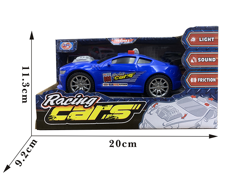 Friction Car With Sound And Lights