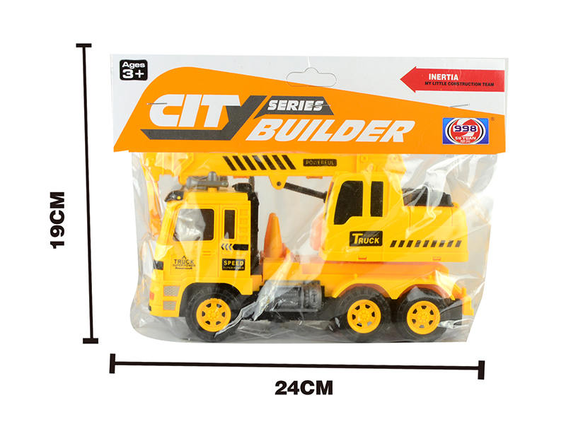 Friction Engineering Truck With 3D Lights And Music(Crane)