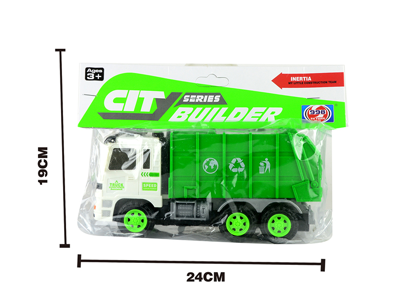 Friction Rubbish Car With 3D Lights And Music