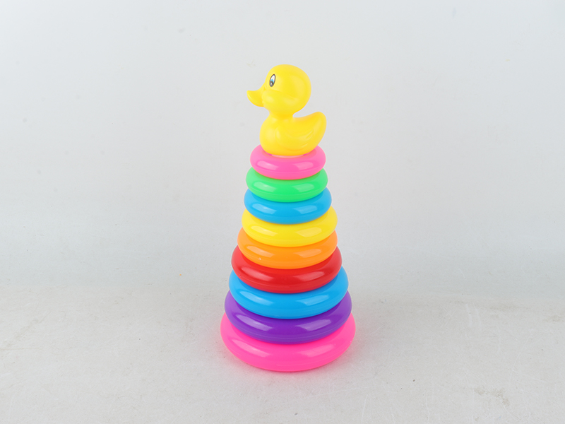 Large Size Nine-Layer Duck Stacking Rings Toys