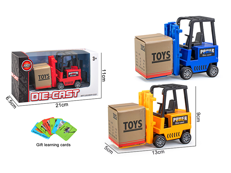 Pull Back Alloy Forklift