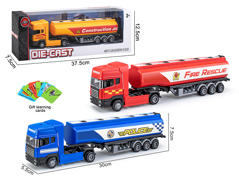 Slide Alloy Oil Tank Truck