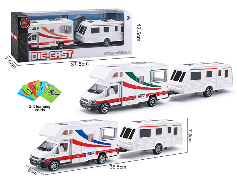 Pull Back Alloy Recreational Vehicle