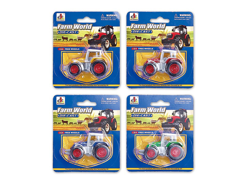 Slide Alloy Farm Tractor