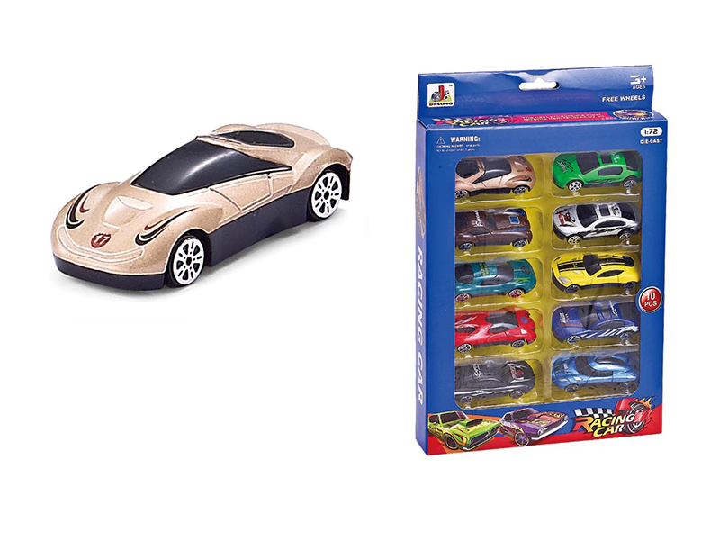 Slide Alloy Cars 10pcs