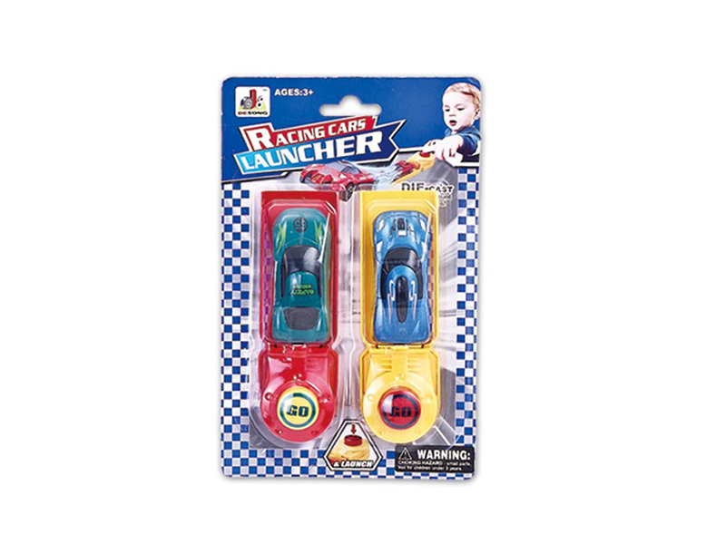 2 Alloy Cars + 2 Launcher