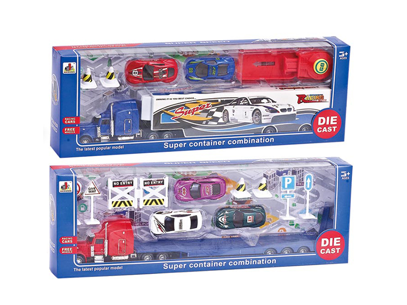 American Style Alloy Container Car/Trailer Combination