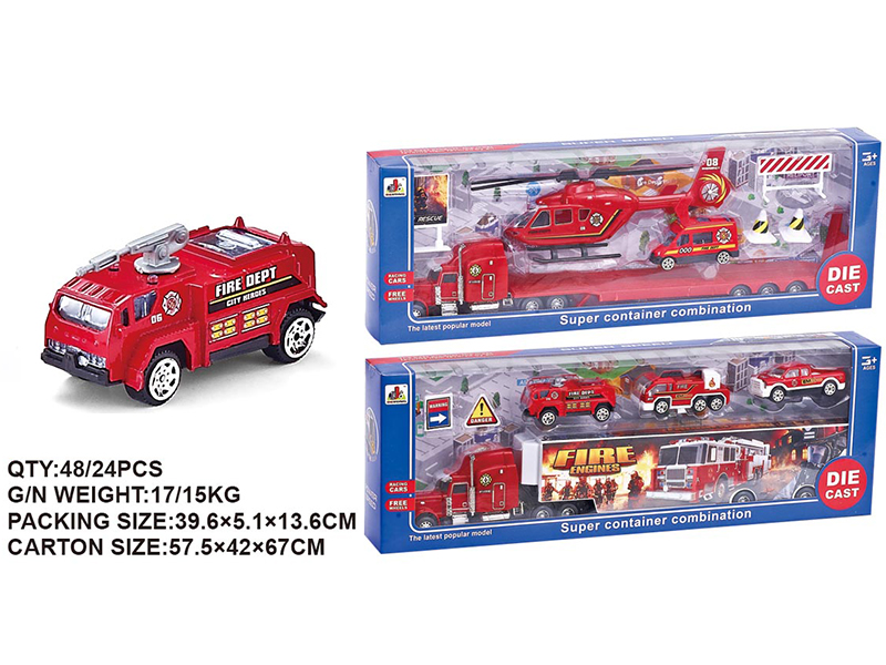 Alloy Container Car/Trailer Fire Fighting Combination