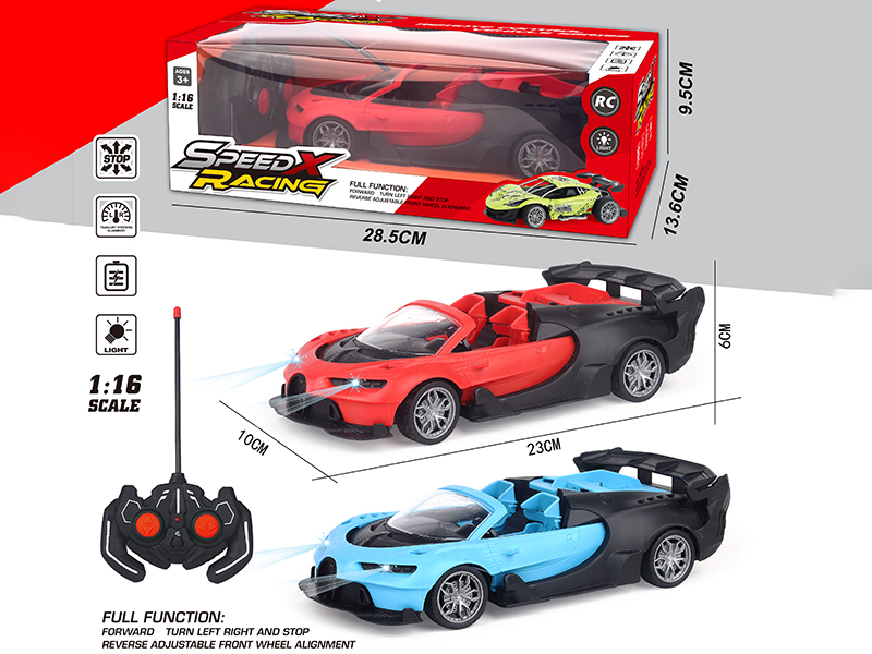 1:16 27Mhz 4-Channel Remote Control Car(Not Included Batteries)