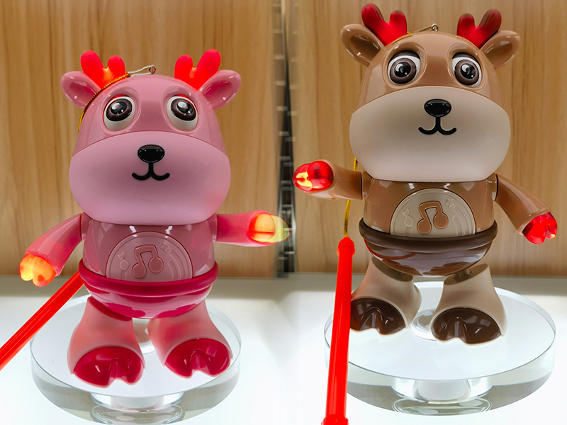 B/O Dancing Deer With Light And Music