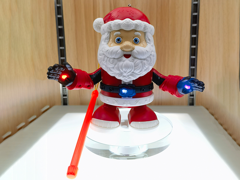B/O Rocking Santa Claus With Light And Music