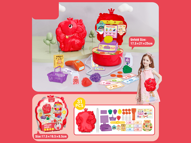 31PCS Fawn Supermarket Shoulder Bag