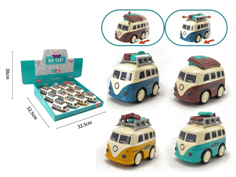 12PCS Friction Alloy Bus