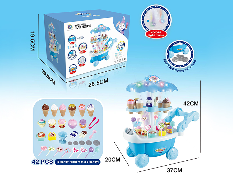Large Size Ice Cream Truck (Light And Music)