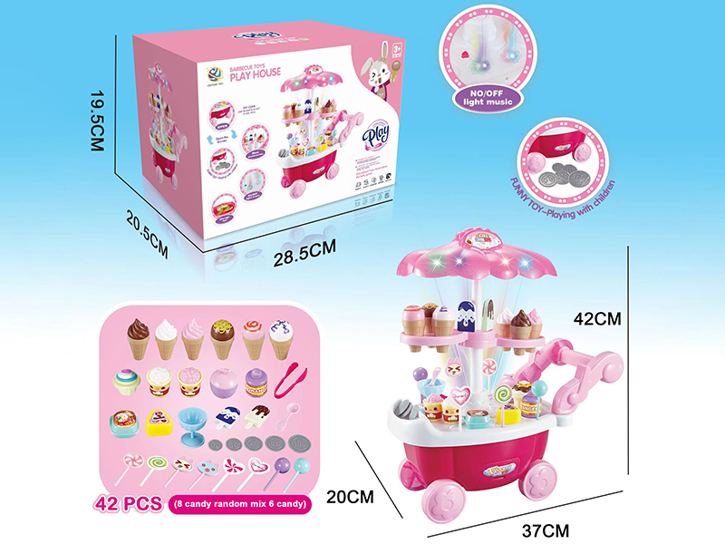 Large Size Ice Cream Truck (Light And Music)